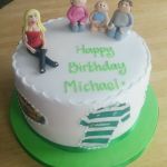 Boy Family birthday cake