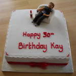 Kay 50th birthday cake
