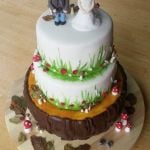 woodland cake 3 tiers