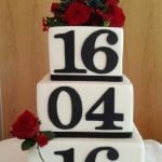 Aimie wedding cake