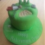 Retired Golfer cake
